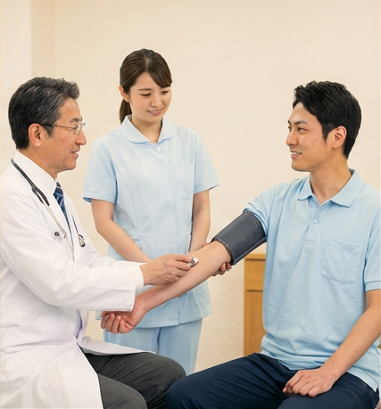 スタッフの健康診断